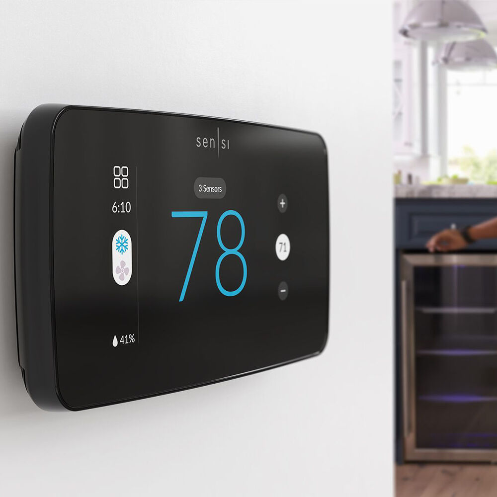 Sensi Touch 2 smart thermostat Black | Alliant Energy Marketplace